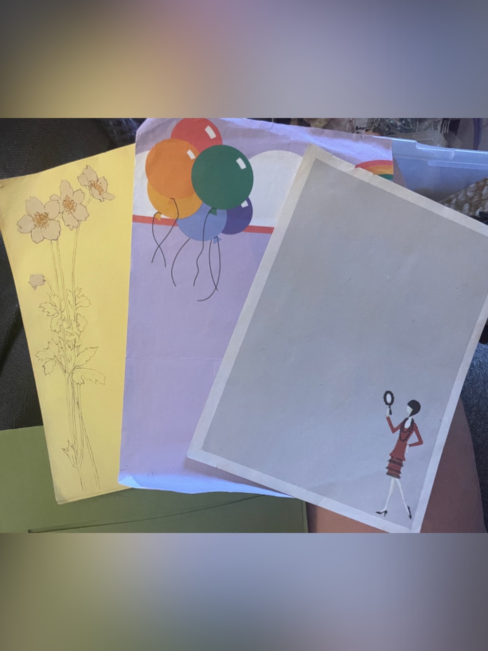 Vintage Printed Stationary